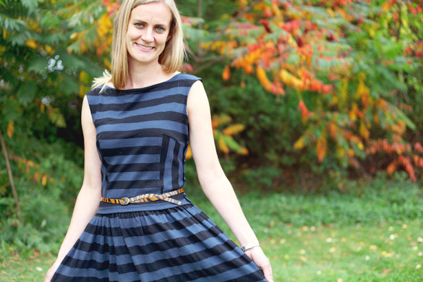 The Making Of A Striped Swing Dress Sewing Blog