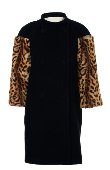 Coat with Animal Print Sleeves 09/2011 #114 – Sewing Patterns ...