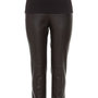 plus size leather trousers