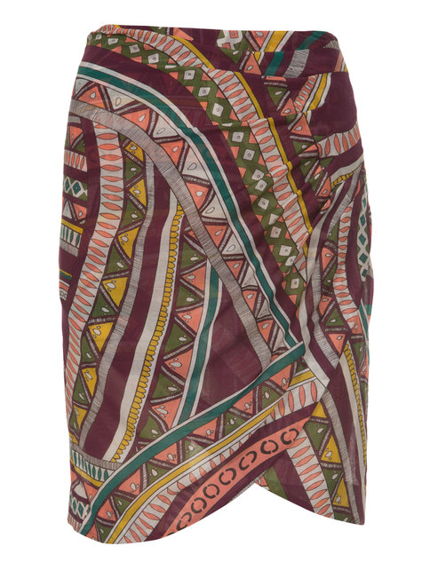 Draped Petite Skirt 02/2013 #111 – Sewing Patterns | BurdaStyle.com
