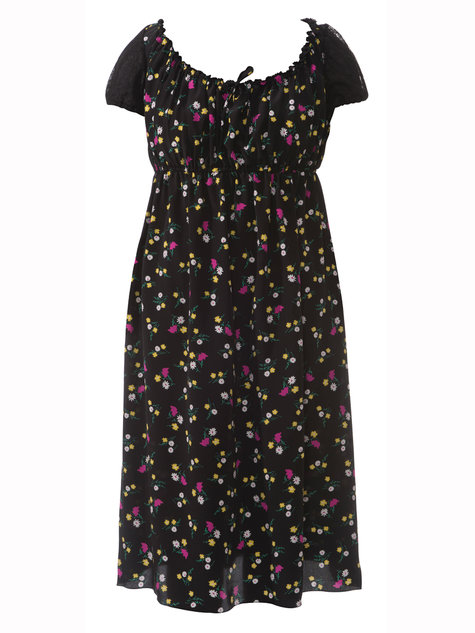 Empire Dress (Plus Size) 04/2013 #129B – Sewing Patterns | BurdaStyle.com