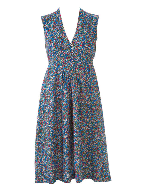 Bib Dress 04/2014 #120 – Sewing Patterns | BurdaStyle.com