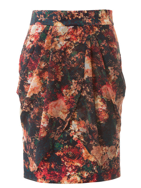Draped Skirt (Plus Size) 08/2014 #140 – Sewing Patterns | BurdaStyle.com