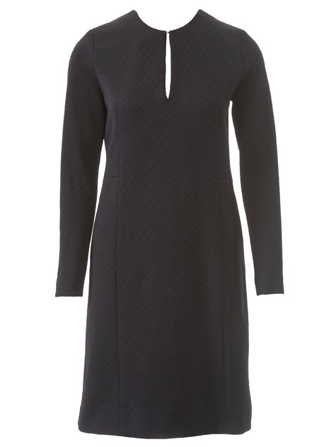 Long Sleeve Split Neck Dress 09/2014 #102 – Sewing Patterns ...