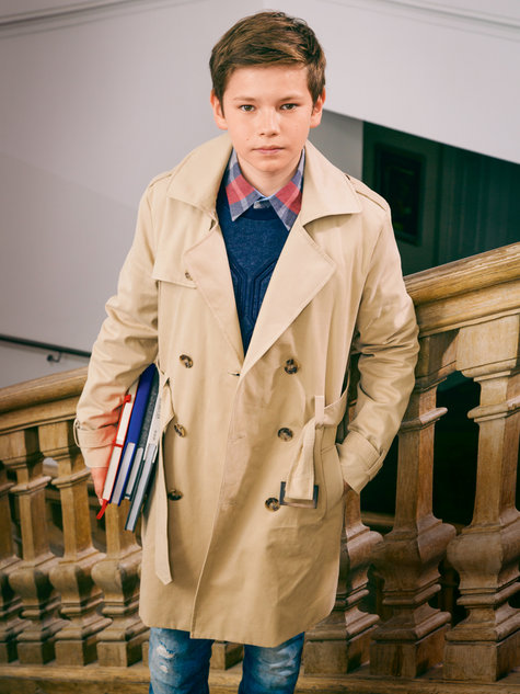 Boy's Trenchcoat 10/2014 #142 – Sewing Patterns | BurdaStyle.com