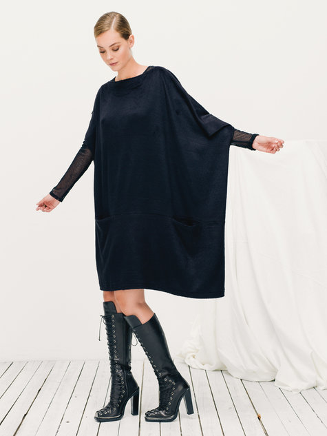  Oversize  Asymmetric Dress  12 2019 119 Sewing Patterns  