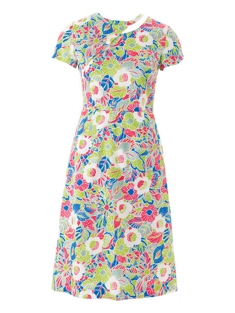 Short Sleeve Cutout Dress 07/2016 #105A – Sewing Patterns | BurdaStyle.com