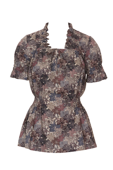 structured frill blouse nakd