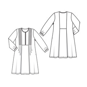 A-line Tunic Dress 5/2010 #102 – Sewing Patterns | BurdaStyle.com