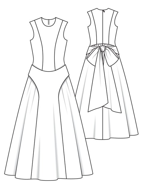 Wedding Gown with Full Skirt 03/2011 #103 – Sewing Patterns ...