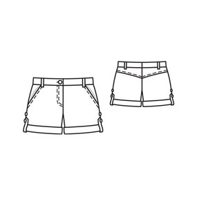 Girl Shorts 06/2011 #134 – Sewing Patterns | BurdaStyle.com