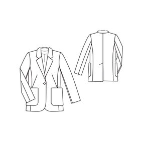 Jacket 06/2011 #115B – Sewing Patterns | BurdaStyle.com