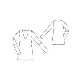 Sheer Top 07/2011 #103A – Sewing Patterns | BurdaStyle.com