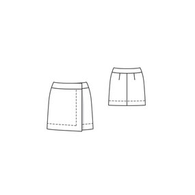 Wrap Skirt 09/2011 #110A – Sewing Patterns | BurdaStyle.com