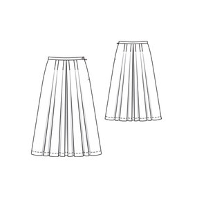 Long Skirt (Plus Size) 09/2011 #139 – Sewing Patterns | BurdaStyle.com