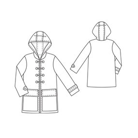 Duffle Coat 11/2011 #111 – Sewing Patterns | BurdaStyle.com