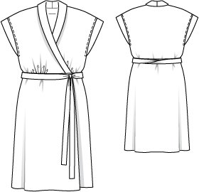 Wrap Dress (Plus Size) 02/2011 #139 – Sewing Patterns | BurdaStyle.com