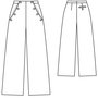 Sailor Pants 04/2012 #125 – Sewing Patterns | BurdaStyle.com