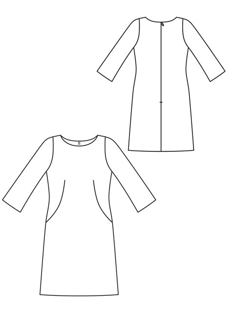 Sheath Dress 09/2012 #109 – Sewing Patterns | BurdaStyle.com