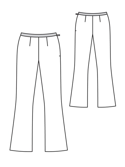 Printed Pants 09/2012 #110B – Sewing Patterns | BurdaStyle.com
