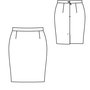 Pencil Skirt (Plus Size) 10/2012 #145 – Sewing Patterns | BurdaStyle.com