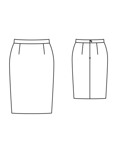 Metallic Skirt 01/2013 #124 – Sewing Patterns | BurdaStyle.com
