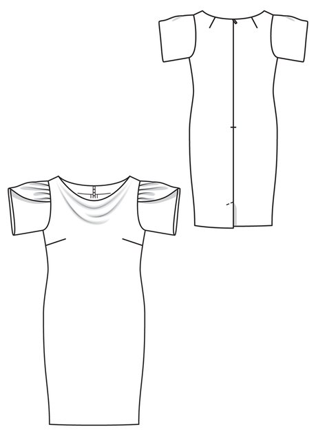 Petal Dress (Plus Size) 02/2013 #140 – Sewing Patterns | BurdaStyle.com