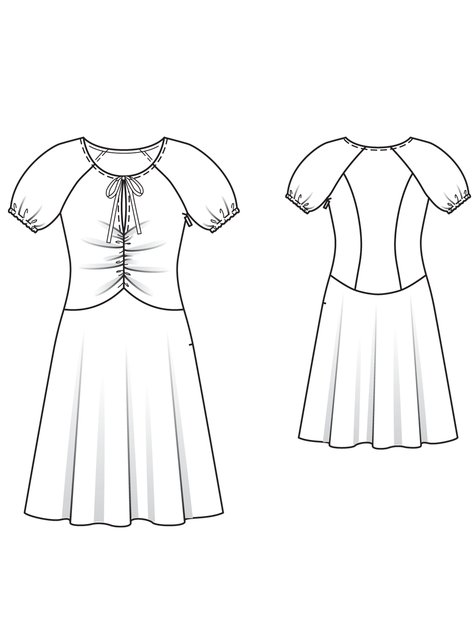 Floaty Dress 03/2013 #113 – Sewing Patterns | BurdaStyle.com