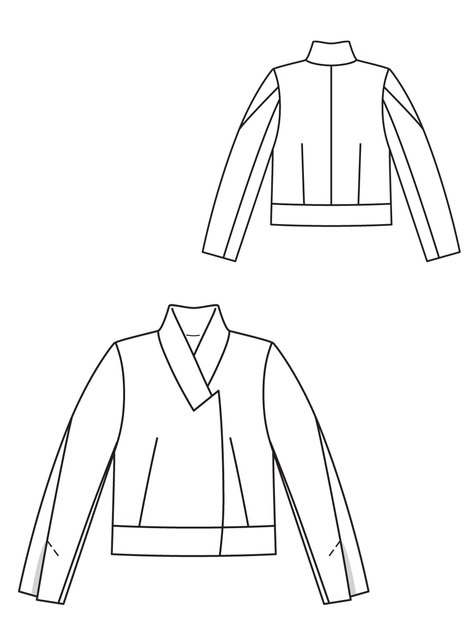 Blouson Jacket 09/2010 #119 – Sewing Patterns | BurdaStyle.com