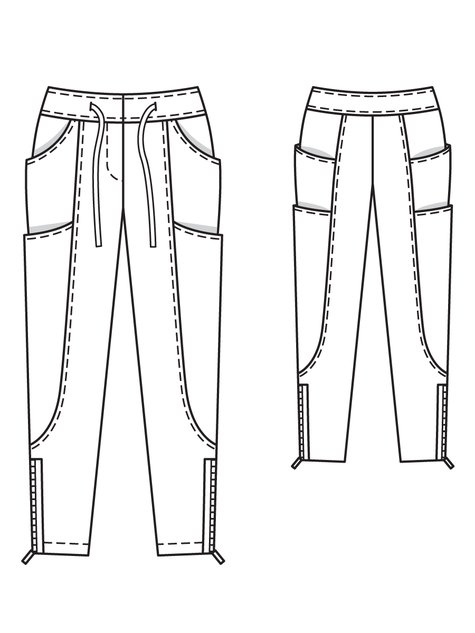 Traveler Trousers 03/2013 #127 – Sewing Patterns | BurdaStyle.com