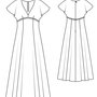 Empire Dress 03/2013 #132 – Sewing Patterns | BurdaStyle.com