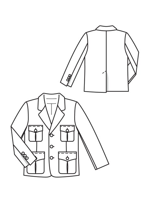 Boy's Jacket 04/2013 #139 – Sewing Patterns | BurdaStyle.com