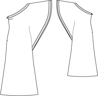 One Shoulder Maxi 06/2013 #106 – Sewing Patterns | BurdaStyle.com