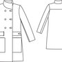 Long Military Coat 08/2013 #102 – Sewing Patterns | BurdaStyle.com