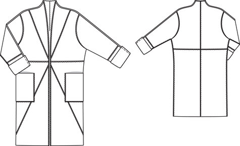 Shearling Coat (Plus Size) 09/2013 #139 – Sewing Patterns | BurdaStyle.com