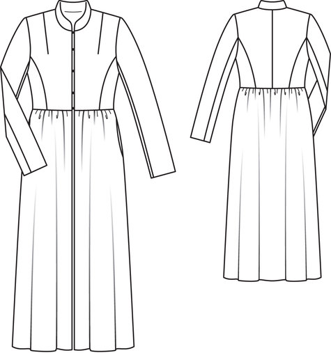Maxi Coat 10/2013 #130 – Sewing Patterns | BurdaStyle.com