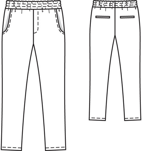Girl's Lounge Pants 10/2013 #143 – Sewing Patterns | BurdaStyle.com