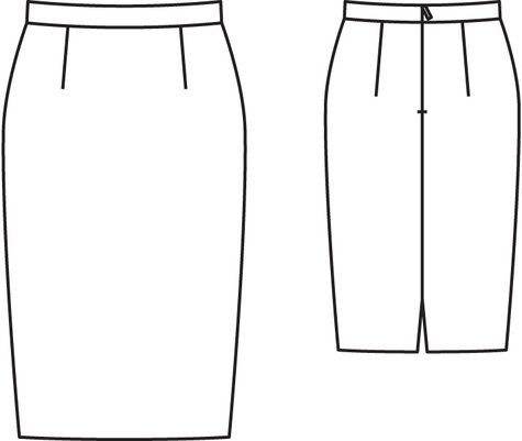 Pencil Skirt 12/2013 #118 – Sewing Patterns | BurdaStyle.com
