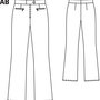 Ski Pants 01/2012 #124B – Sewing Patterns | BurdaStyle.com