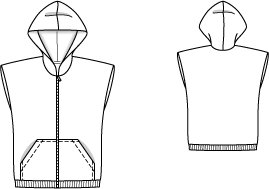 Sleeveless Hooded Sweatshirt 03/2014 #136 – Sewing Patterns ...