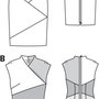 Diagonal Lines Dress 02/2012 #117B – Sewing Patterns | BurdaStyle.com