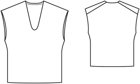 Knit V Neck Pullover 04/2014 #109 – Sewing Patterns | BurdaStyle.com