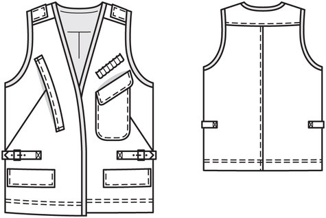 Quilted Vest 03/2012 #124 – Sewing Patterns | BurdaStyle.com