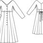 Button Down Empire Waist Dress 06/2014 #112B – Sewing Patterns ...