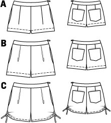 Short Shorts 06/2011 #111A – Sewing Patterns | BurdaStyle.com