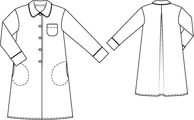 Vintage Style Nightshirt 12/2014 #134 – Sewing Patterns | BurdaStyle.com