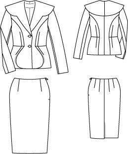 Vintage Lola Suit #V5-50 – Sewing Patterns | BurdaStyle.com