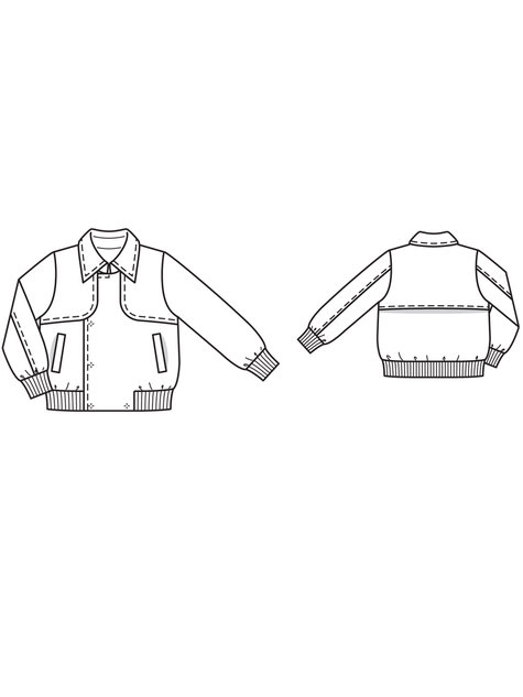 Boy's Bomber Jacket 02/2010 #143 – Sewing Patterns | BurdaStyle.com