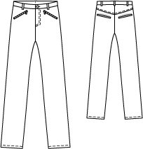 Boy's Zipper Pants 06/2015 #135 – Sewing Patterns | BurdaStyle.com