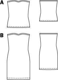 Tube Top 06/2015 #104A – Sewing Patterns | BurdaStyle.com